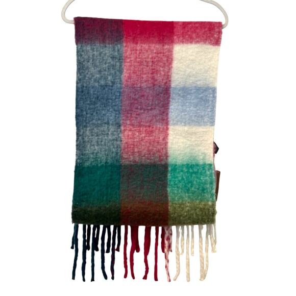 NWT Steve Madden Oversized Checkered Blanket Scarf - Picture 3 of 7